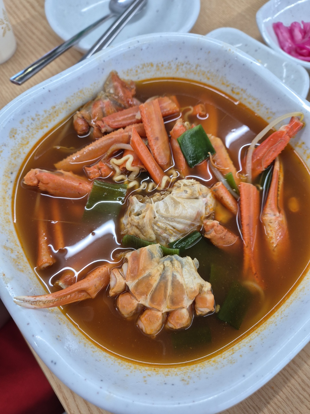 홍게라면