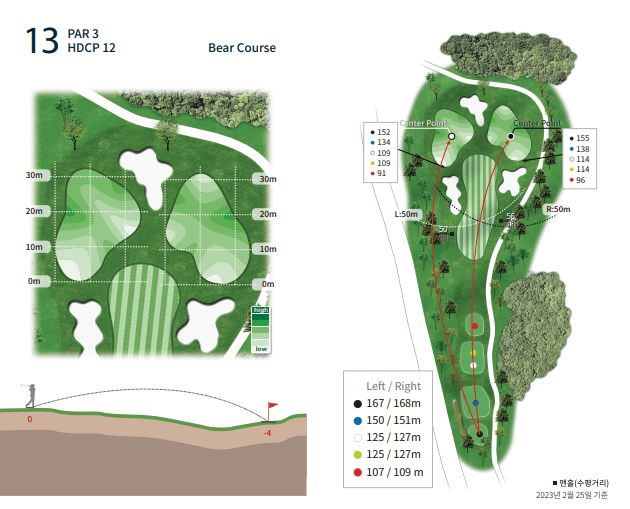 베어크리크 포천 골프클럽 베어코스 13