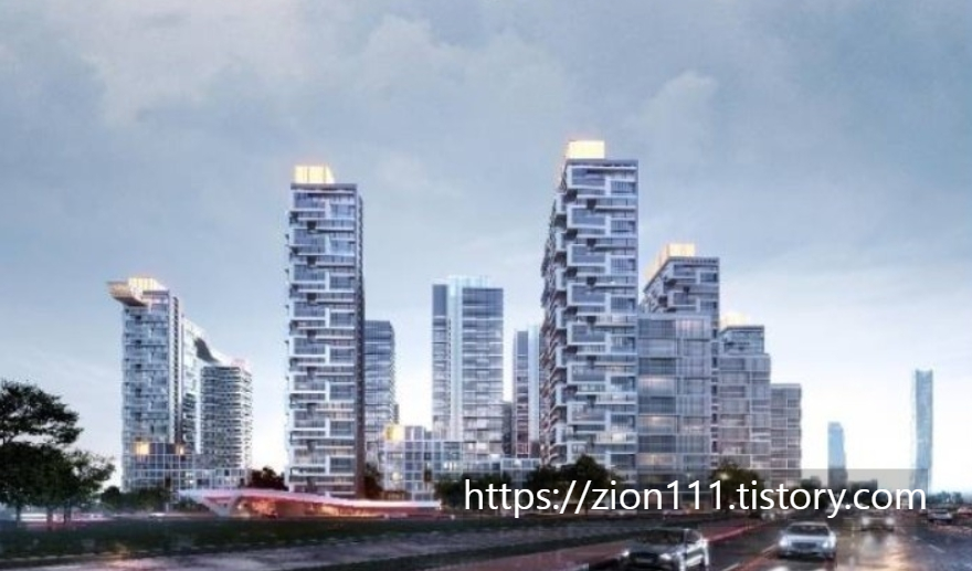 ์๊ณ์ฃผ๊ณต 5๋จ์ง ์ฌ๊ฑด์ถ ํ ๋ชจ์ต