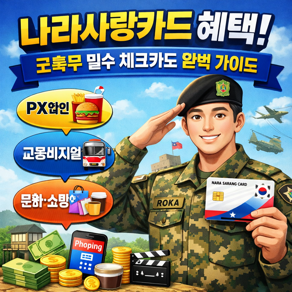 나라사랑카드 혜택