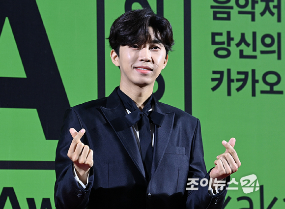 가수 임영웅이 26일 오후 서울 고척스카이돔에서 열린 &#39;2022 멜론뮤직어워드 &#39;(MMA 2022) 레드카펫에 참석해 포즈를 취하고 있다. [사진=조이뉴스24 포토DB]