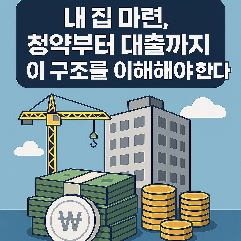 내 집 마련! 청약부터 대출까지 이 구조를 이해해야 한다!