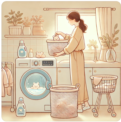 초보맘 필수! 신생아 옷 세탁법 (기본팁, 시간절약, 청결유지)