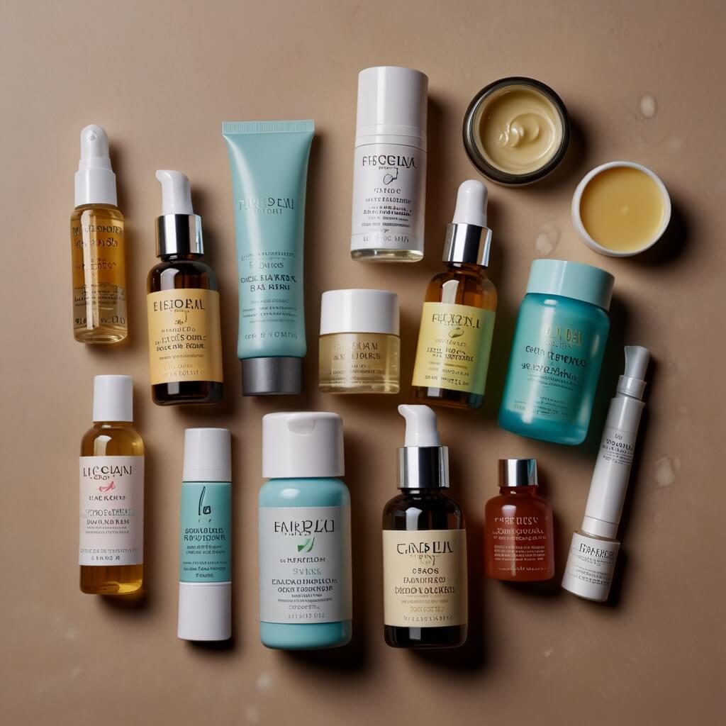 피부-유형별-다양한-화장품들