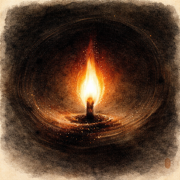 정사일주 성격과 인생 흐름을 물상으로 표현한 이미지