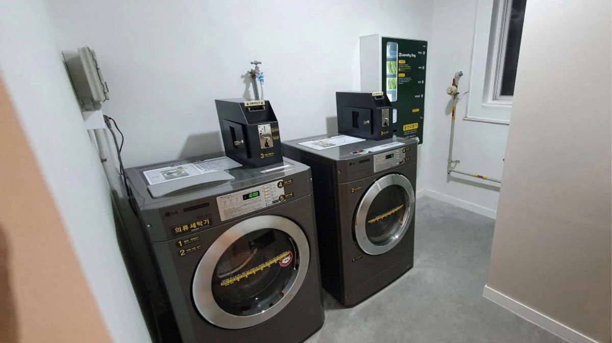 호텔 코인세탁기 코인건조기