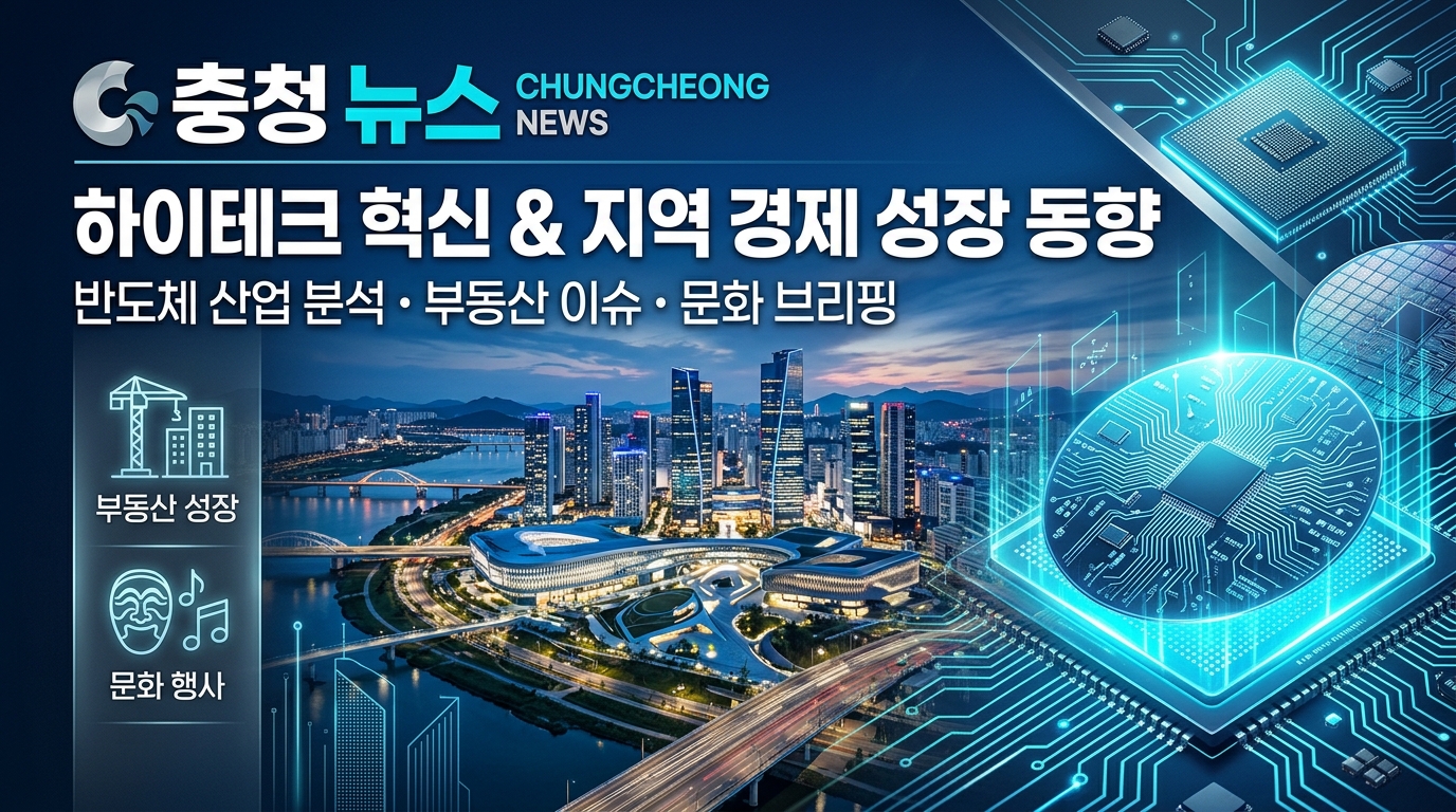 충청권 핵심 뉴스 ❘ 세종 핵테온 국제행사 성료와 충청권 392조 첨단산업 투자