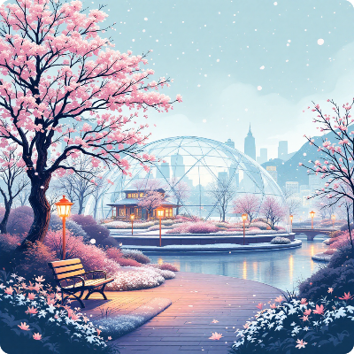 한강페스티벌 겨울 봄ON한강 가상 이미지