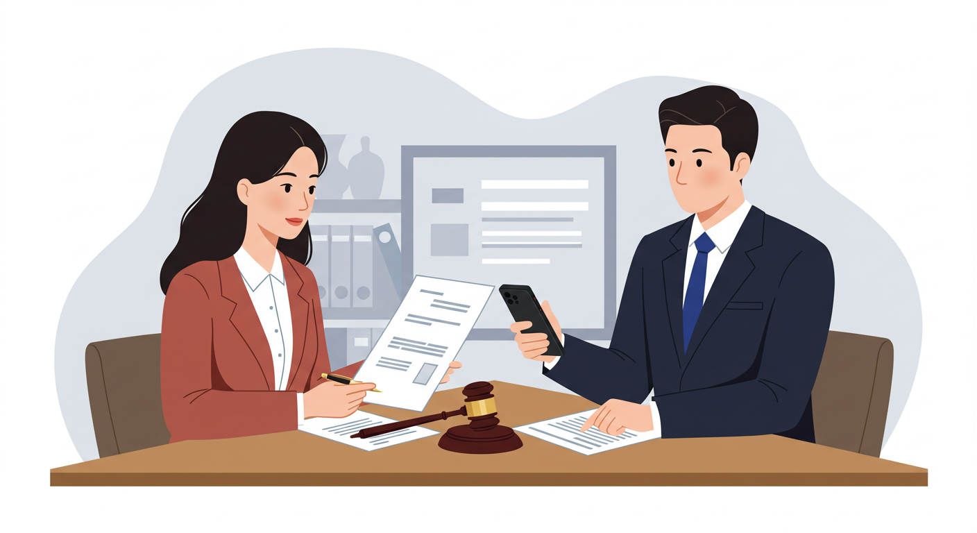 경찰 신고와 긴급 보호 조치