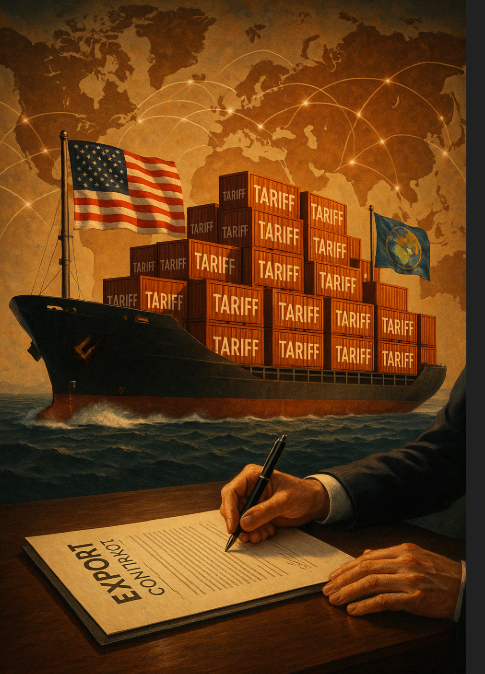 상호관세 전쟁 선포 이미지