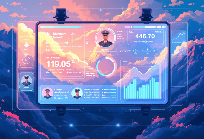 군경력 증명서 발급 확인서