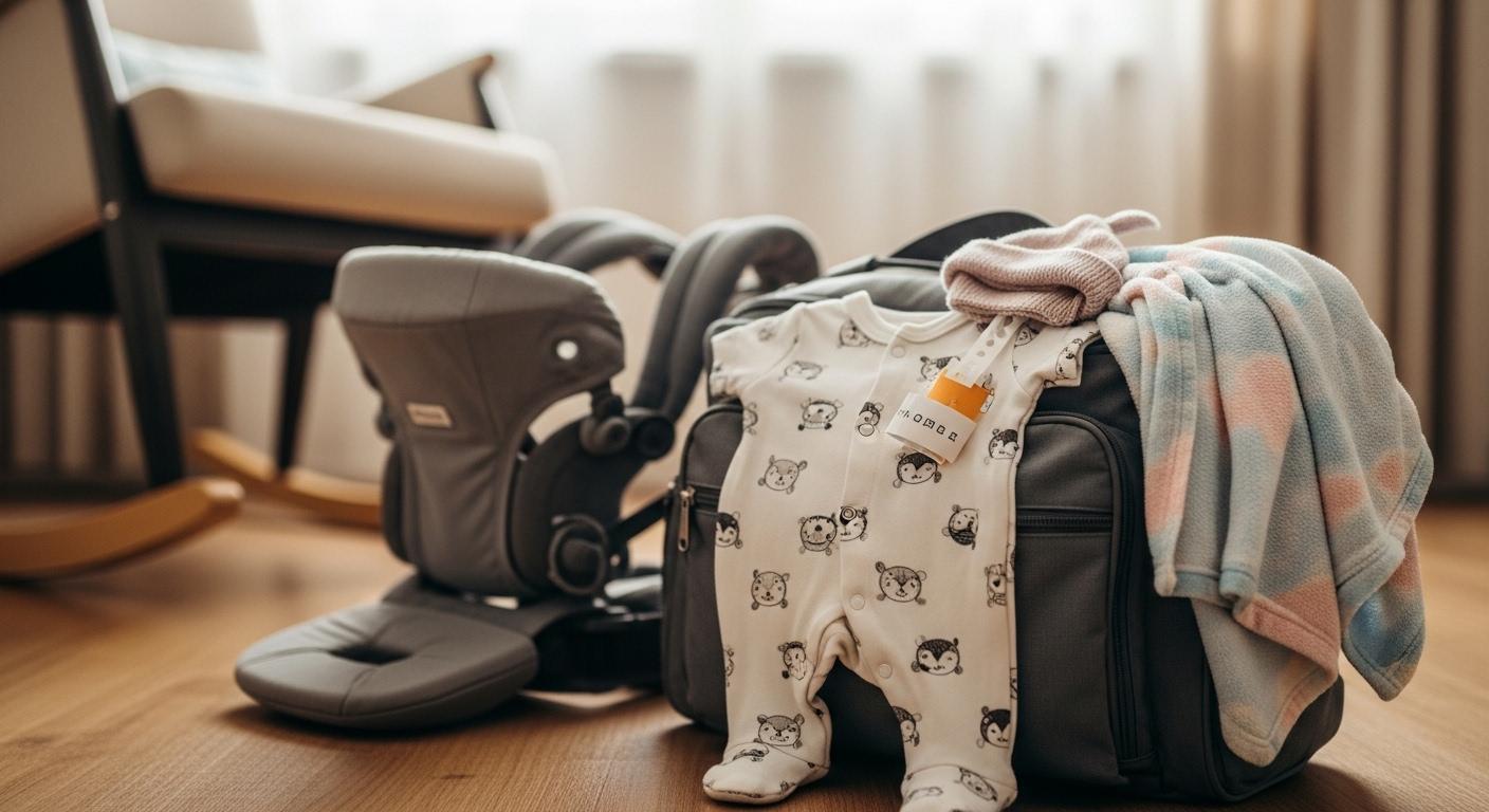 아기 병원외출 준비물