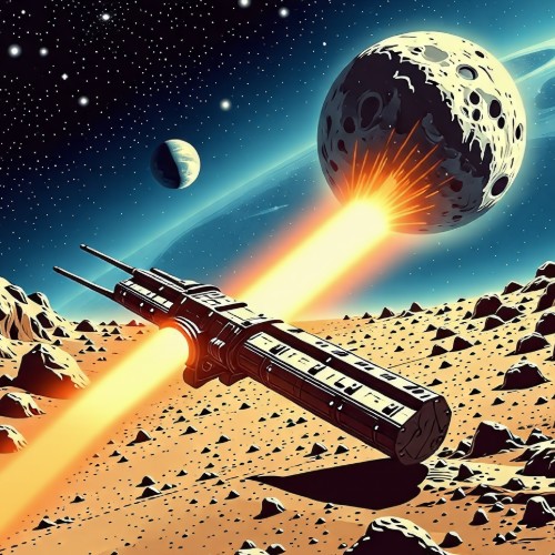 소행성 궤도 변경 기술 그림