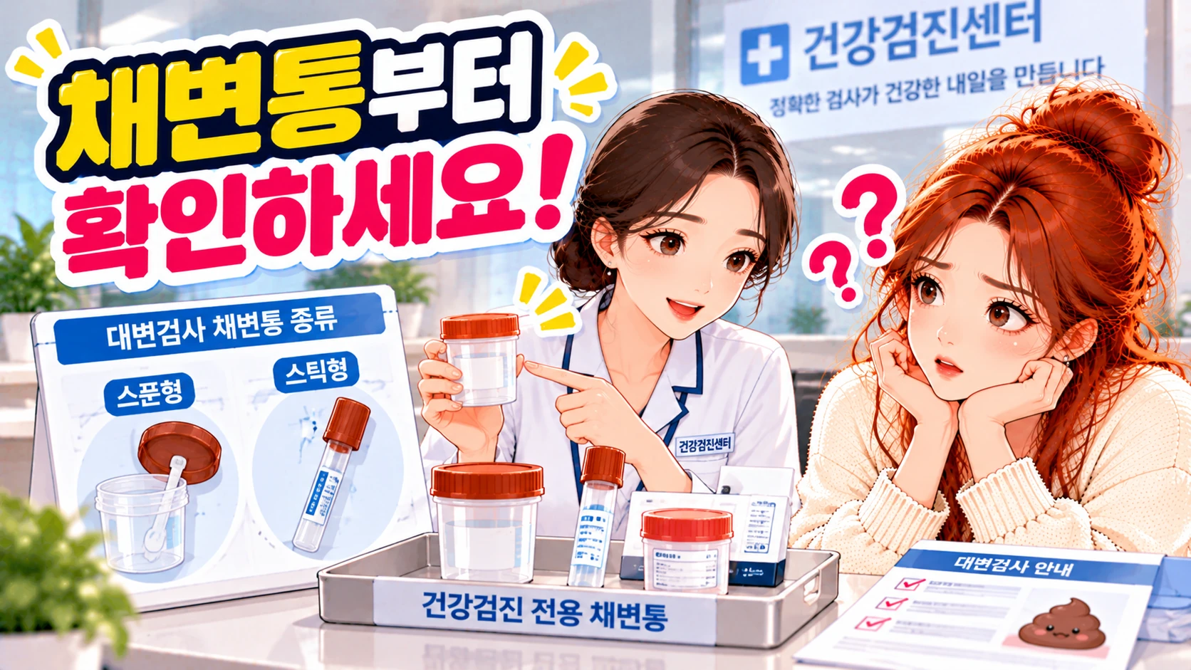 건강검진-채변통종류-확인