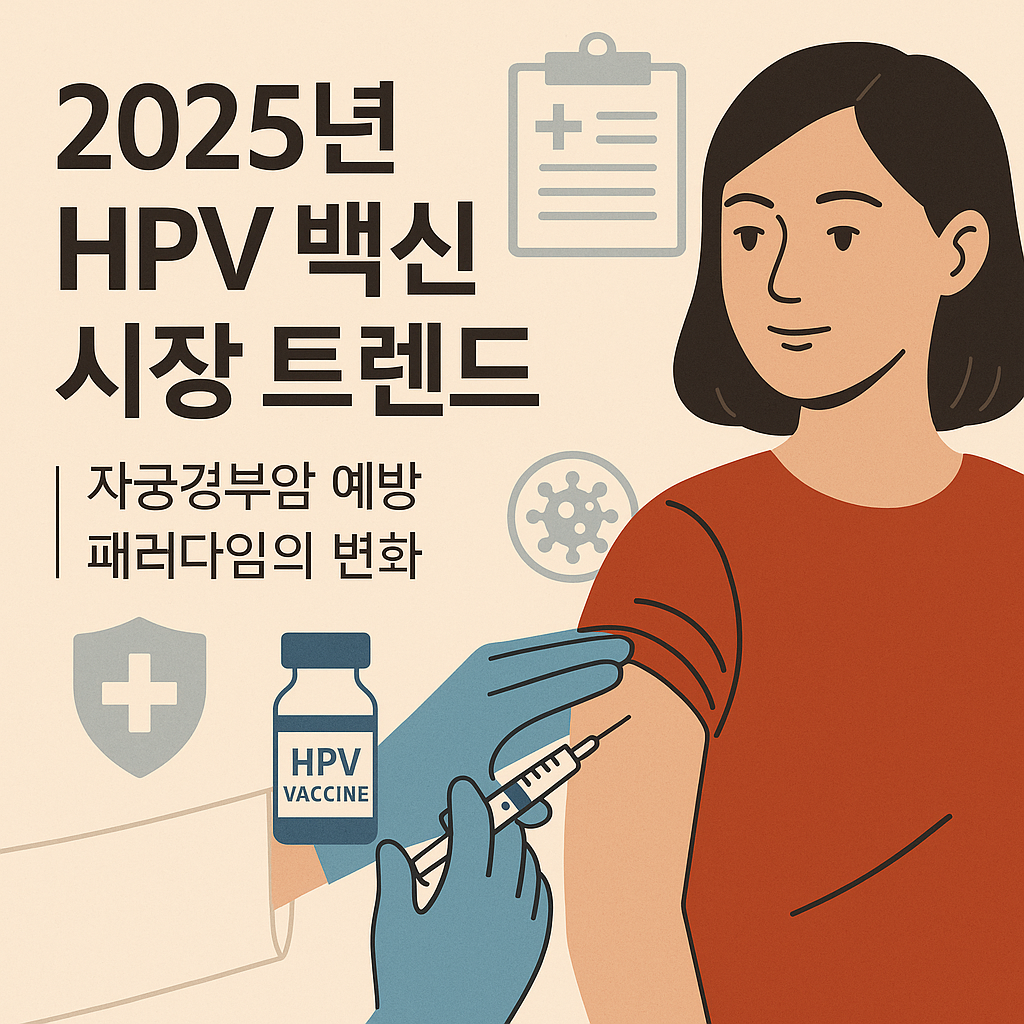 2025년 HPV 백신 시장 트렌드|자궁경부암 예방 패러다임의 변화