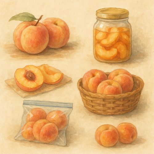 복숭아-보관법