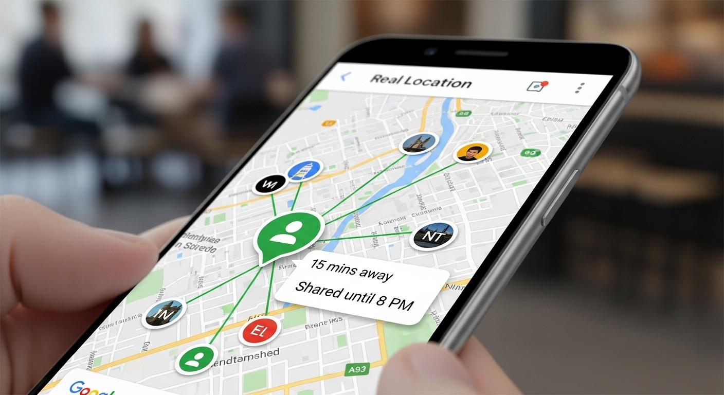 구글지도 실시간 위치공유