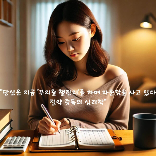 무지출 챌린지

절약 중독 심리학

건강한 소비 습관

자존감과 돈의 관계

소비 통제 심리

심리학 기반 절약법

자기통제력 키우는 법

불안과 소비 심리

감정 조절과 소비 습관

소비 중독에서 벗어나는 법