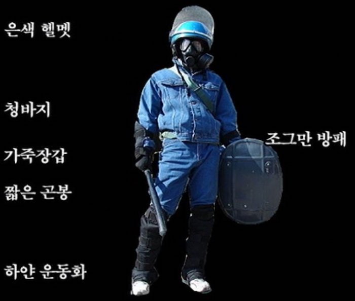 백골단