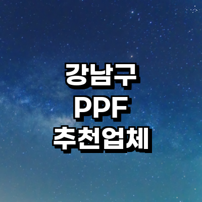 서울 강남구 ppf