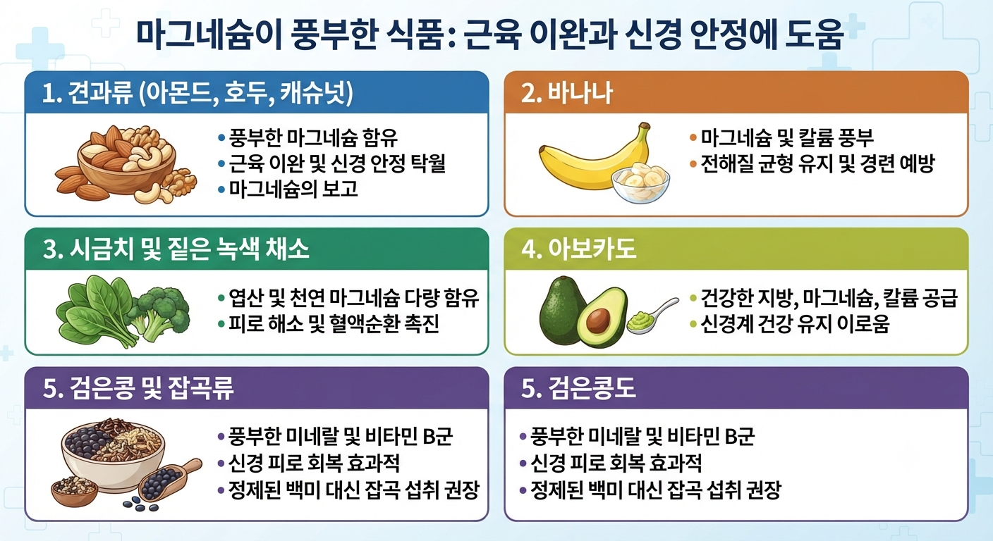 눈밑떨림에 좋은음식