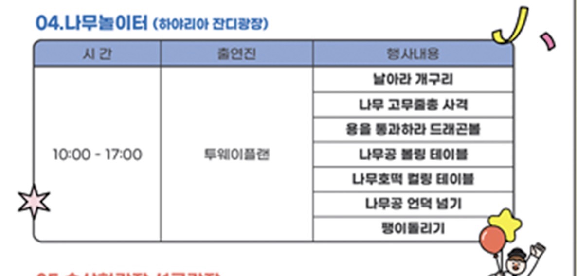 부산 시민공원 어린이날 행사