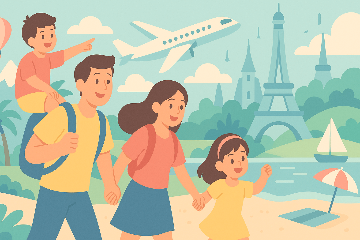 아이와 함께 떠나는 맞춤 여행, 행복한 가족의 추억 만들기