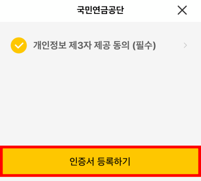 국민연금 납부내역