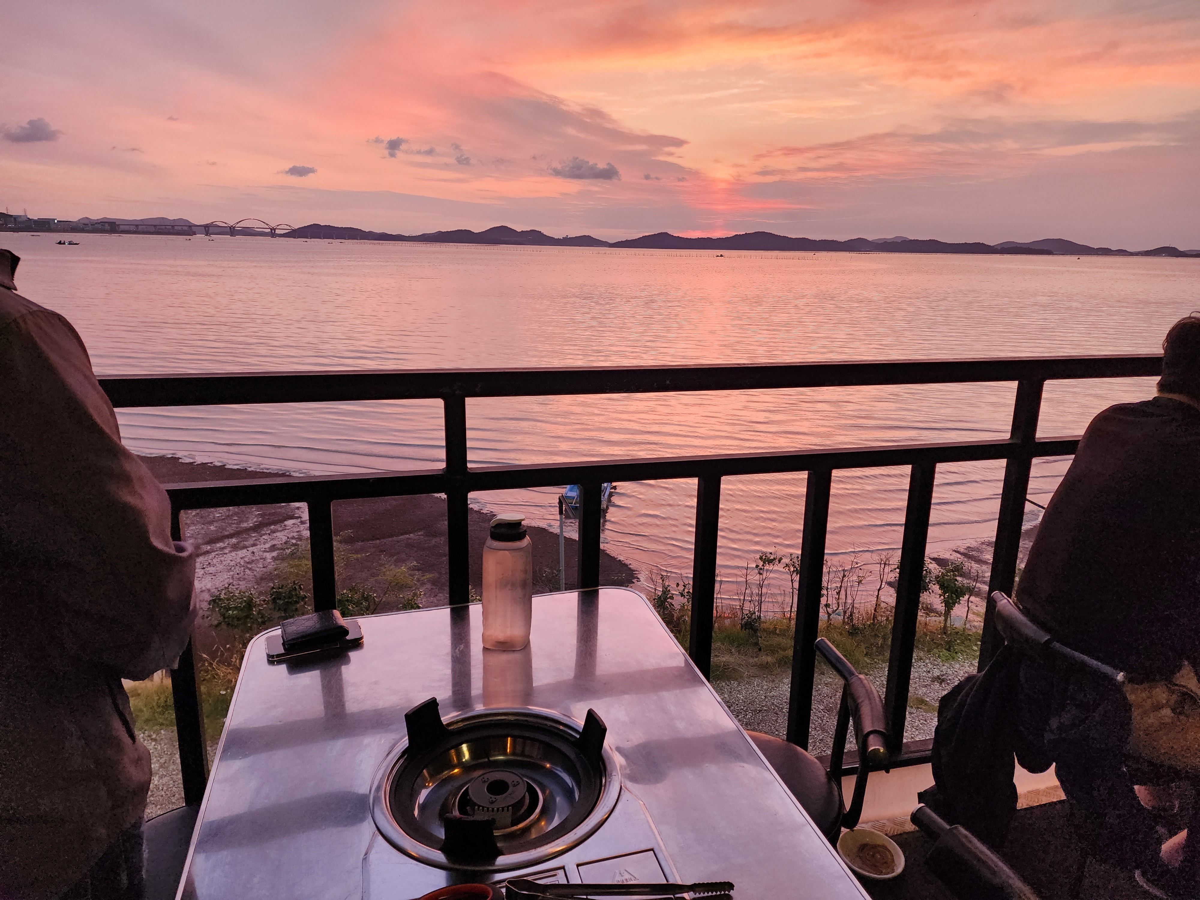 갓섬가든 바다뷰 자리