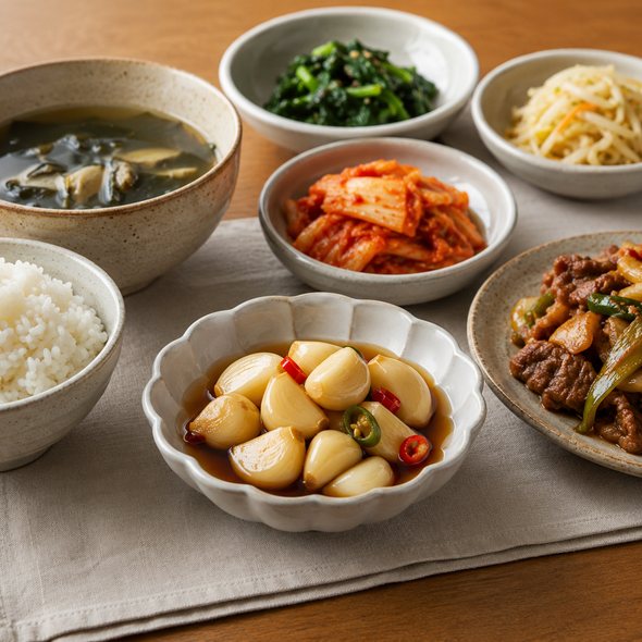 마늘장아찌 담그는 방법