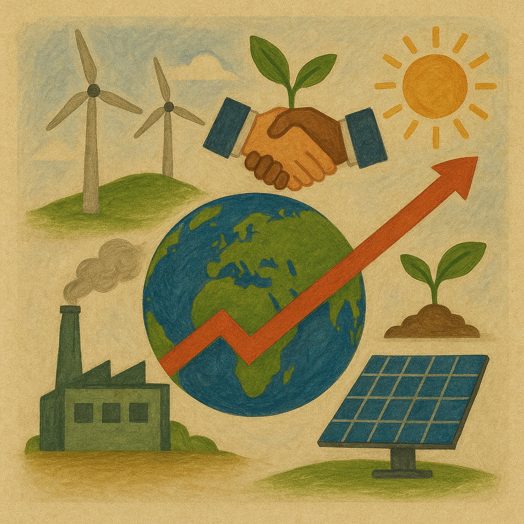 기후 변화가 세계 경제 구조와 산업에 미치는 영향 분석