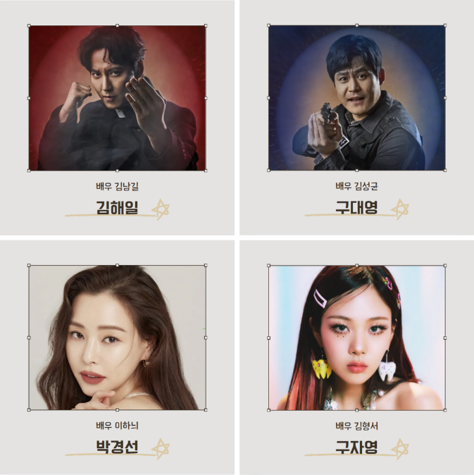 열혈사제2 : 김해일 구대영 박경선 구자영 김홍식 남두헌 등장인물 정보 및 관계도