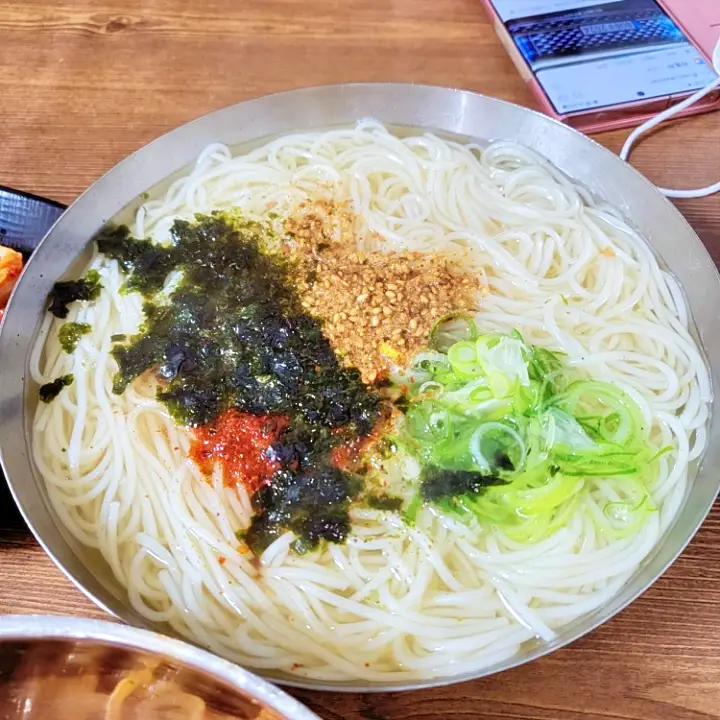 충남 공주 산성시장 비빔국수 잔치국수 맛집
