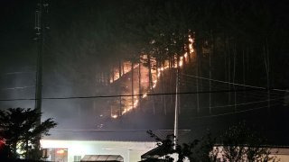 홍천 내면 산불 원인 위치 화재 불 피해