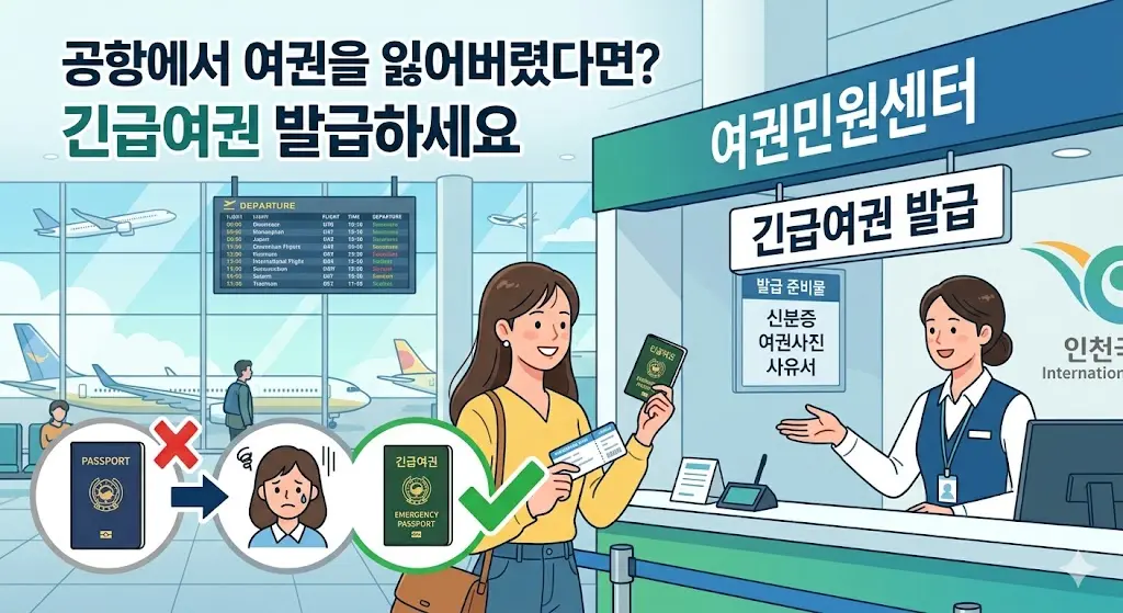 공항 긴급여권 발급 및 항공권 싸게 사는법 해외여행 완벽 가이드