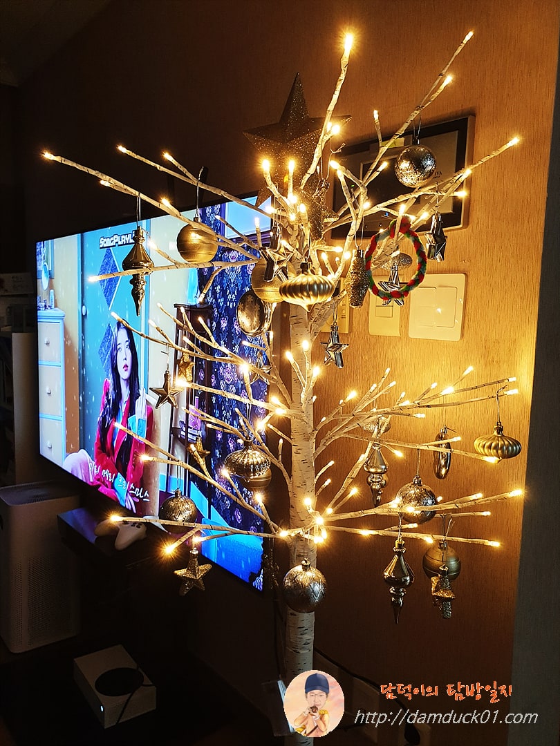 불 꺼주면 크리스마스 분위기가 물씬