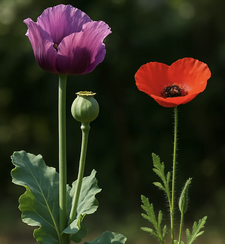 '진짜'와 '가짜' 양귀비, 이것만 알면 끝!