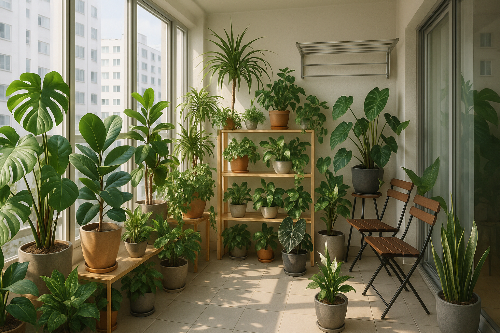 아파트 실내 농업 관엽식물 TOP10 비교표: 공기정화&middot;인테리어 효과
