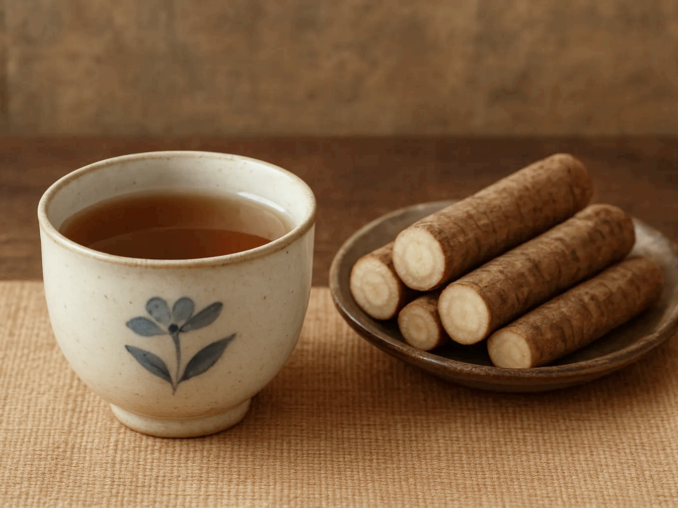 우엉차 간 세포 보호