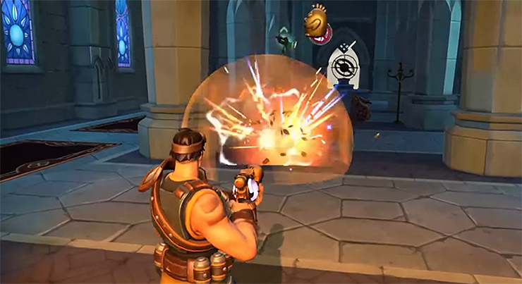 Realm-royale-적-공격하는-장면