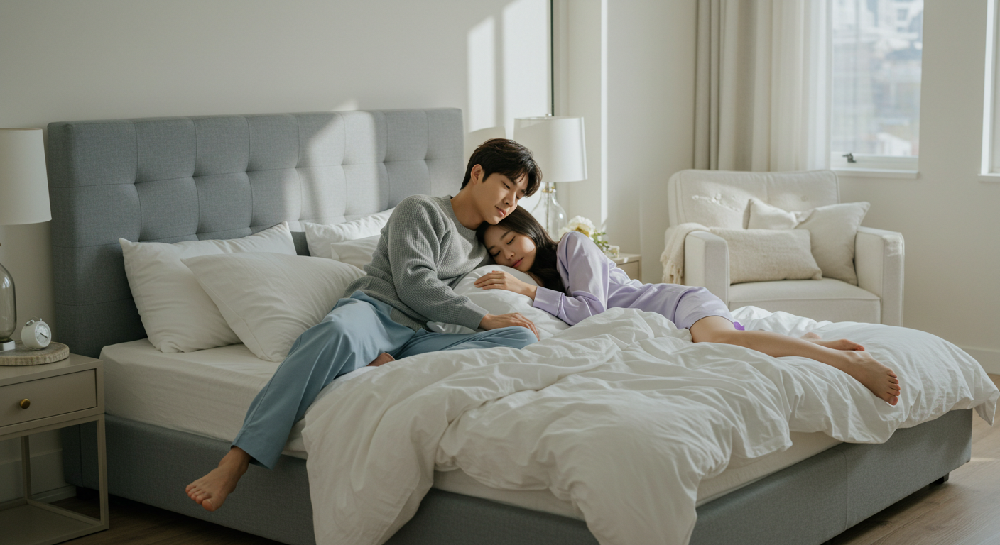 저상형 패밀리 침대