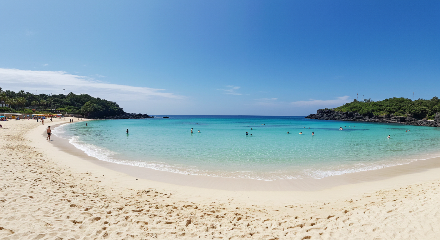 제주 월정리 해변