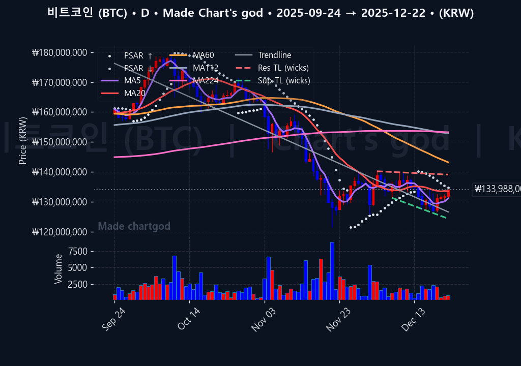 비트코인 요일봉