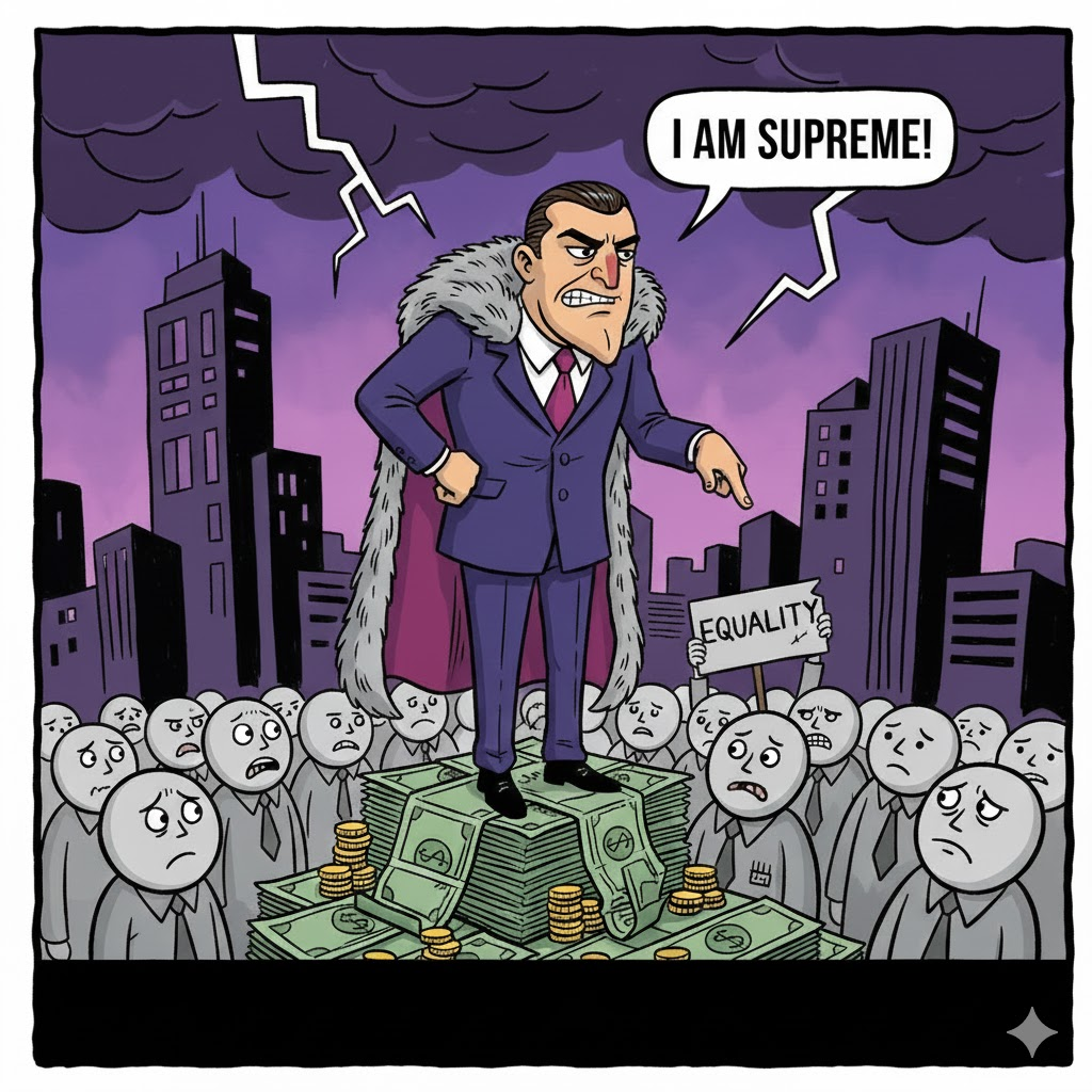 교만한 태도 - 안하무인의 상징적 표현