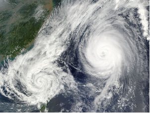 1호 태풍 우딥 이동경로 국내영향