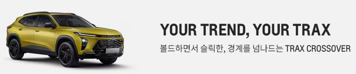 쉐보레 트랙스 크로스오버