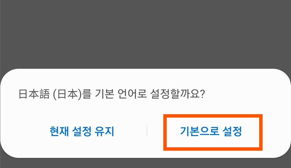 방법 7: 기본 언어로 설정하기