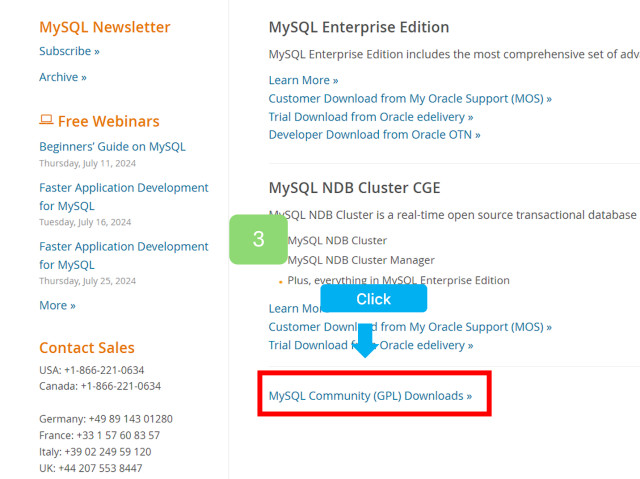 MySQL Community Downloads