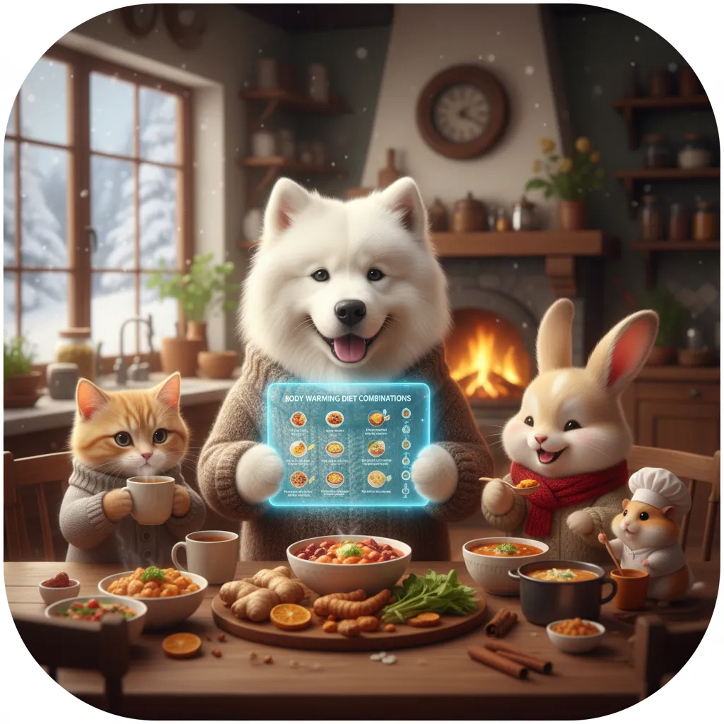 몸이 자꾸 차가울 때 체온 올려주는 식단 조합법은