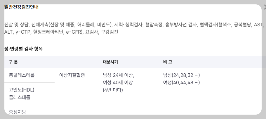 국가건강검진 병원